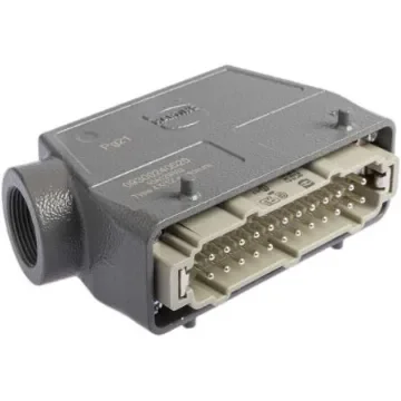 HARTING Hood Kit, 24 Way, 16A, Male, Han E, 500 V - 09300240520+09330242601 product image