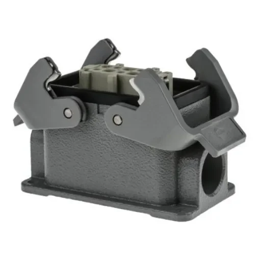 HARTING Connector Set, 10 Way, 16A, Female, Han E, 500 V - 09300101231+09330102701 product image