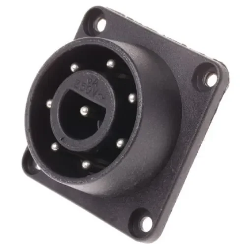 Bulgin Power Connector Panel Mount Plug, 8, Solder Termination, 6A, 250 V ac - PX0959/P product image