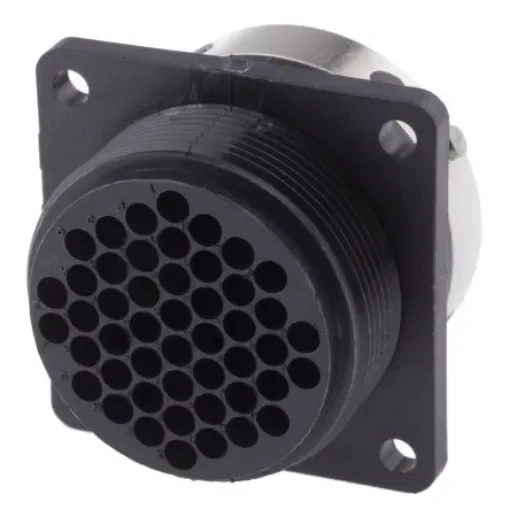 ITT Cannon Circular Connector, 48 Contacts, Panel Mount, Socket, Male, IP65, Trident Ringlock Series - TR2448RMS1NB / 192990-1370 product image