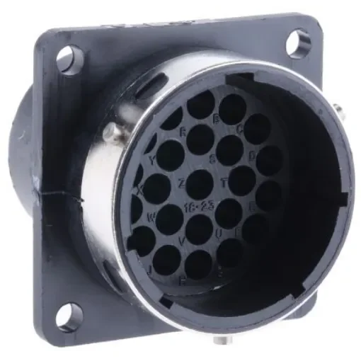 ITT Cannon Circular Connector, 23 Contacts, Panel Mount, Socket, Male, IP65, Trident Ringlock Series - TR1823RMS1NB / 192990-1350 product image