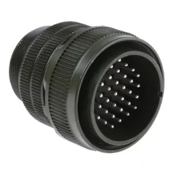 Amphenol Industrial, MS3106A, Copper Alloy 37 Way Cable Mount MIL Spec Circular Connector, Pin Contacts,Shell Size 28, - MS3106A-28-21P product image