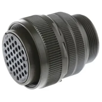 Amphenol Industrial, MS3106A, Copper Alloy 37 Way Cable Mount MIL Spec Circular Connector, Socket Contacts,Shell Size - MS3106A-28-21S product image