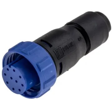 Bulgin Circular Connector, 10 Contacts, Cable Mount, Miniature Connector, Socket, Female, IP68, Buccaneer 400 Series - PX0410/10S/6065 product image