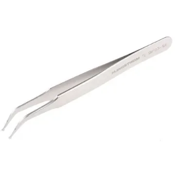 Lindstrom 115 mm, Stainless Steel, Rounded, ESD Tweezers - TL SM 103-SA product image