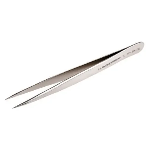 Lindstrom 120 mm, Stainless Steel, Rounded, ESD Tweezers - TL SM 110-SA product image