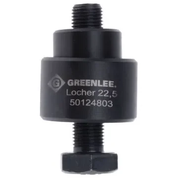 Greenlee Punch and Die Tool, 22.5mm, Circular, Hydraulic Operation - 50124803 product image