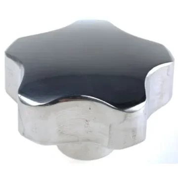 RS PRO Silver Multiple Lobes Clamping Knob, M10, Threaded Hole - 478523 product image