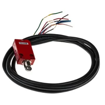 Telemecanique Sensors XCSM Series Plunger Interlock Switch, 2NC/1NO, IP67, IP68, Metal Housing - XCSM3902L2 product image