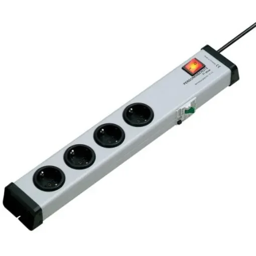 Bodo Ehmann Type F - German Schuko 4 Gang Power Distribution Unit, 1.5m Cable, 16A, 250 V, RCD Protected - 0220X00042301 product image