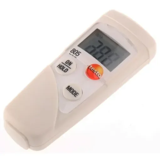 Testo 805 Infrared Thermometer, -25°C Min, +250°C Max, ±2 % Accuracy, °C Measurements - 0563 8051 product image