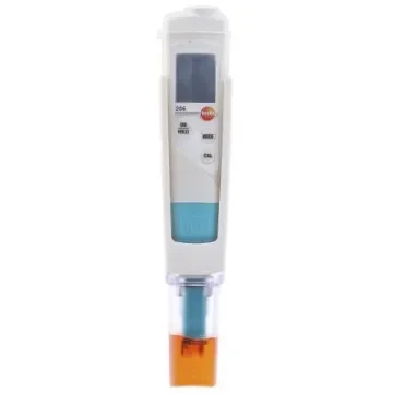 Testo 206-pH1 pH Meter, ±0.02pH Accuracy, 0.01pH Resolution, 14pH Max, +60 °C Max - 0563 2061 product image