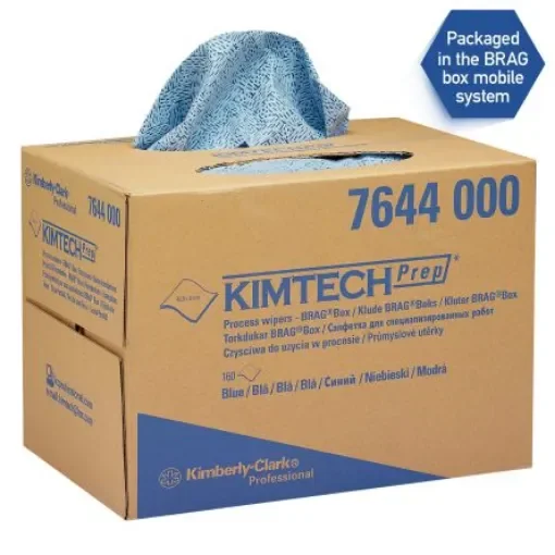 Kimberly Clark Kimtech Dry Multi-Purpose Wipes, Box of 160, 307 x 426mm - 7644 product image