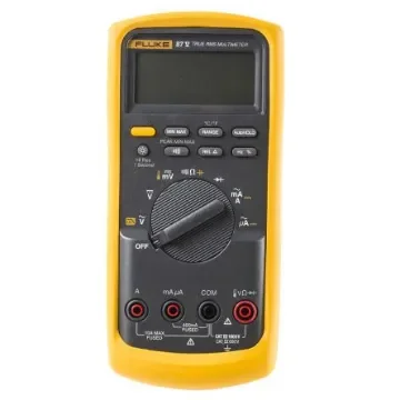 Fluke 87V Handheld Digital Multimeter, True RMS, 10A ac Max, 10A dc Max, 1000V ac Max - FLUKE-87-V/CN product image