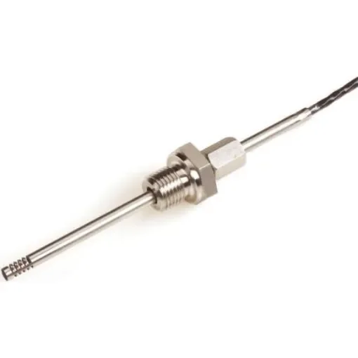 Electrotherm PT100 RTD Sensor, 4.5mm Dia, 120mm Long, G1/4, F0.3 +200°C Max - K6S-E-4LS-200C-G1/4A-120 product image