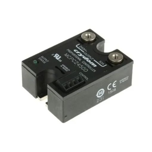 Sensata Crydom MCPC Series Solid State Relay, 50 A Load, Panel Mount, 280 V rms Load, 32 V dc Control - MCPC2450D product image