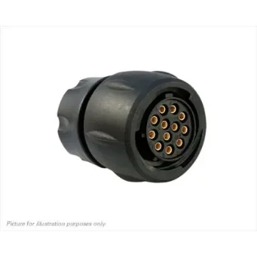 Souriau Sunbank by Eaton Circular Connector, 12 Contacts, Cable Mount, Socket, Female, IP68, IP69K, UTS Series - UTS6GN1412S product image
