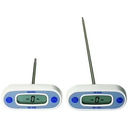 Hanna Instruments HI 145 Probe Digital Thermometer for Food Industry, Industrial Use, 1 Input(s), +220°C Max, ±0.3 °C - HI145-20 product image