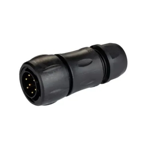 Souriau Sunbank by Eaton Circular Connector, 7 Contacts, Cable Mount, Socket, Male, IP68, IP69K, UTS Series - UTS6JC147PSCR product image