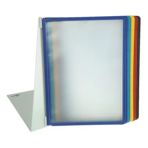 Durable Black, Blue, Green, Red, Yellow Desktop Document Holder - 5570-00 product image
