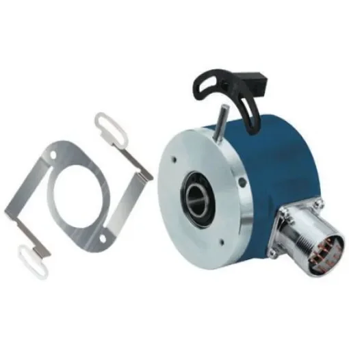 Baumer GI333 Series Optical Incremental Encoder, 500 ppr, HTL/Push Pull Signal, Hollow Type, 12mm Shaft - GI333.M70R015 product image