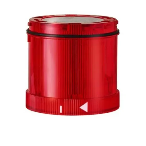 Werma 644 Series Red Rotating Effect Beacon Unit, 24 V AC/DC, LED Bulb, AC, DC, IP65 - 644.130.75 product image