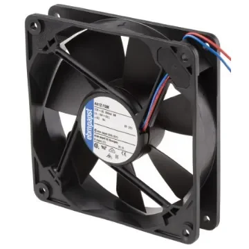 ebm-papst 4400 F Series Axial Fan, 12 V dc, DC Operation, 140m³/h, 3.2W, 119 x 119 x 25mm - 4412FGM product image