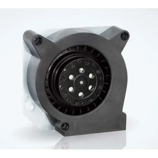 ebm-papst RL 90 N Series Centrifugal Fan, 230 V ac, 40m³/h, AC Operation, 120.6 x 120.6 x 37mm - RL90-18/50 product image