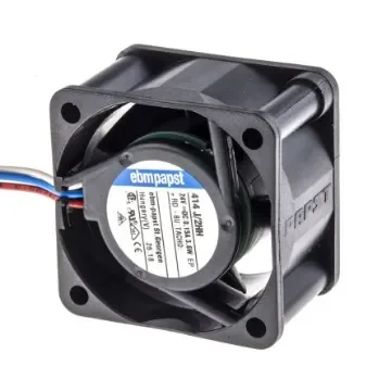 ebm-papst 400 Series Axial Fan, 24 V dc, DC Operation, 24m³/h, 3.6W, 40 x 40 x 25mm - 414J/2HH product image