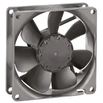 ebm-papst 8400 N Series Axial Fan, 24 V dc, DC Operation, 58m³/h, 1.4W, 80 x 80 x 25mm - 8414N/2GM product image