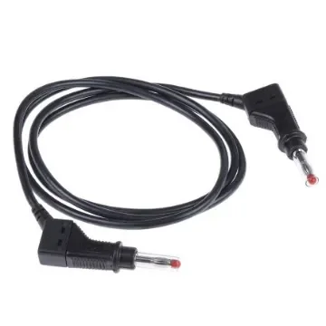 Staubli, 32A, 600V, Black, 1m Lead Length - 66.9408-100-21 product image