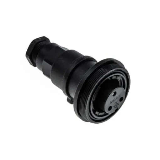 Bulgin Circular Connector, 3 Contacts, In-line, Socket, Female, IP68, Standard Buccaneer Series - PX0732/S product image
