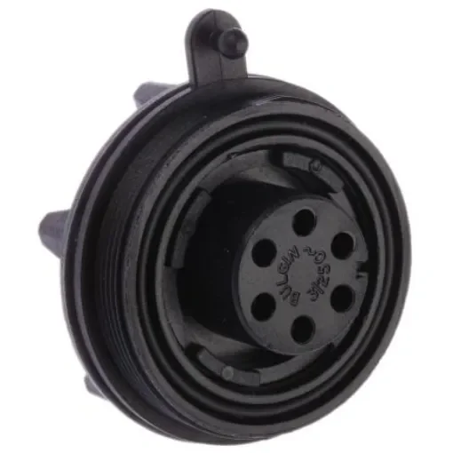 Bulgin Circular Connector, 6 Contacts, Panel Mount, Socket, Female, IP68, Standard Buccaneer Series - PX0738/S product image