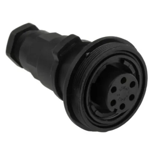 Bulgin Circular Connector, 6 Contacts, In-line, Socket, Female, IP68, Standard Buccaneer Series - PX0740/S/07 product image