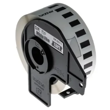 Brother White Black Print Label Roll, 29mm Width, 1 Roll Qty - DK22211 product image