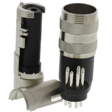 Amphenol Industrial, C 091 A 7 Pole M16 Din Plug, DIN 45329, 4A, 100 V IP40, Screw Lock, Male, Cable Mount - T3484001 product image