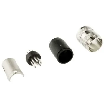 Amphenol Industrial, C 091 A 8 Pole M16 Din Plug, 5A, 100 V ac, Male, Cable Mount - T3504001 product image