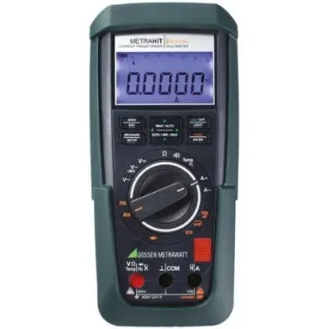 Gossen Metrawatt METRAHIT EU PRO Handheld Digital Multimeter, True RMS, 10A ac Max, 10A dc Max, 1000V ac Max - M252A product image