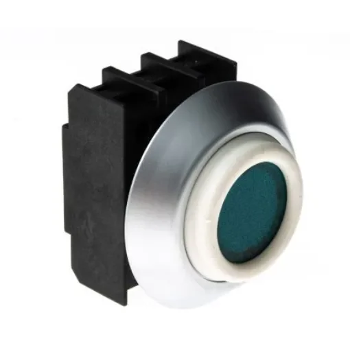 Schmersal Elan Series Green Illuminated Push Button Head, 22mm Cutout, IP69K - NDL GN product image