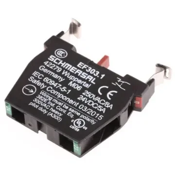 Schmersal EF Series Panel Mount Indicator, 400V, Screw Terminal Termination, IP20 - EF303.1 product image