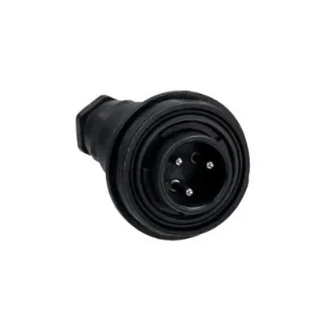 Bulgin Circular Connector, 3 Contacts, In-line, Plug, Male, IP68, IP69K, Standard Buccaneer Series - PX0732/P product image