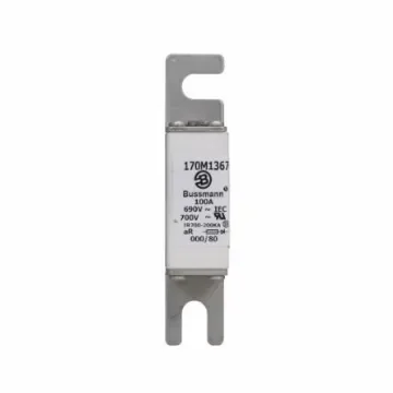 Eaton 100A German Standard Fuse, NH000, 690V ac, 78mm - 170M1367 product image