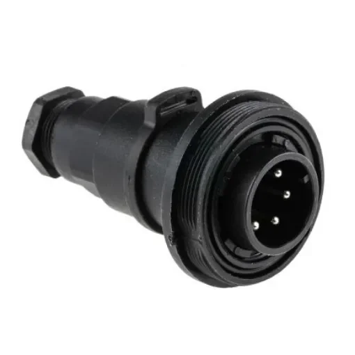 Bulgin Circular Connector, 6 Contacts, In-line, Plug, Male, IP68, Standard Buccaneer Series - PX0740/P/07 product image