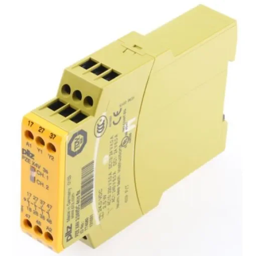 Pilz PNOZ X PZE X4V Expansion Module Safety Relay, 24V dc, Single Channel, 4 Safety Contacts - 774583 product image