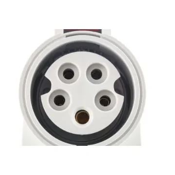 MENNEKES IP44 Red Wall Mount 5P 20 ° Socket, Rated At 32A, 415 V - 1557 product image
