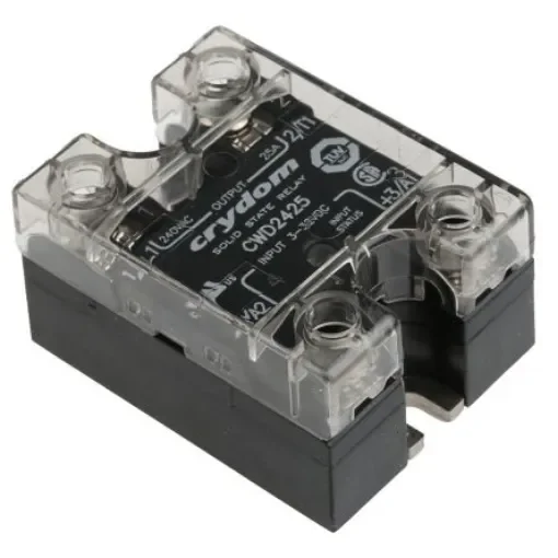 Sensata Crydom CW24 Series Solid State Relay, 25 A rms Load, Panel Mount, 280 V rms Load, 32 V Control - CWD2425 product image
