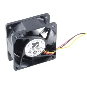 ARX CeraDyna Series Axial Fan, 12 V dc, DC Operation, 55.6m³/h, 3.6W, 300mA Max, 60 x 60 x 25mm - FD1260-C2451E2AL product image