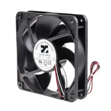 ARX CeraDyna Series Axial Fan, 12 V dc, DC Operation, 180.8m³/h, 5.04W, 420mA Max, 120 x 120 x 25mm - FD1212-A1051E2AL product image
