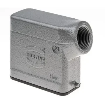 HARTING Connector Set, 10 Way, 16A, Male, Han A, 250 V - 09200102612+19200101540 product image