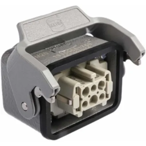 HARTING Hood Kit, 6 Way, 16A, Female, Han E, 500 V - 09330062701+19300061750 product image